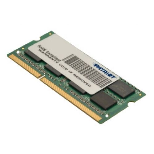  DDR3L 4Gb 1600MHz Patriot PSD34G1600L81S RTL PC3-12800 CL11 SO-DIMM 204-pin 1.35 single rank Ret (PSD34G1600L81S)