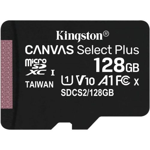   microSDXC 128GB Kingston SDCS2/128GBSP Canvas Select Plus w/o adapter (SDCS2/128GBSP)