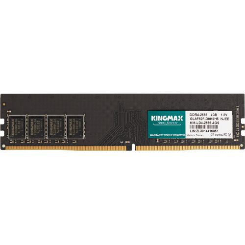 DDR4 4Gb 2666MHz Kingmax KM-LD4-2666-4GS RTL PC4-21300 CL19 DIMM 288-pin 1.2 Ret (KM-LD4-2666-4GS)