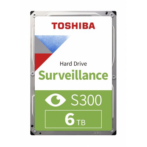   Toshiba Original SATA-III 6Tb HDWT860UZSVA Surveillance S300 (5400rpm) 256Mb 3.5