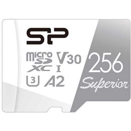   microSDXC 256GB Silicon Power SP256GBSTXDA2V20SP Superior + adapter (SP256GBSTXDA2V20SP)