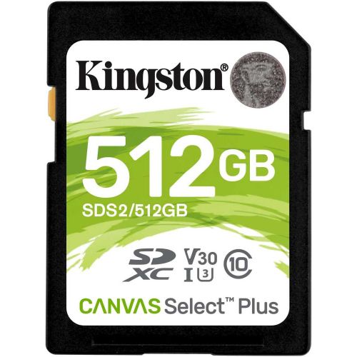   SDXC 512GB Kingston SDS2/512GB Canvas Select Plus w/o adapter (SDS2/512GB)