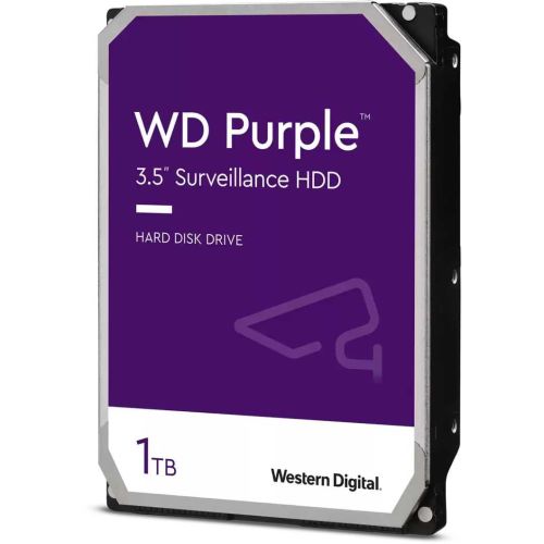   WD SATA-III 1Tb WD10PURZ Surveillance Purple (5400rpm) 64Mb 3.5