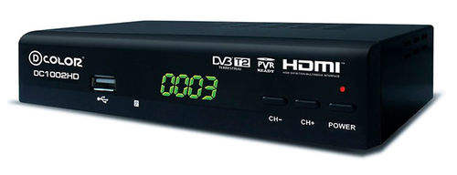  DVB-T2 D-Color DC1002HD 