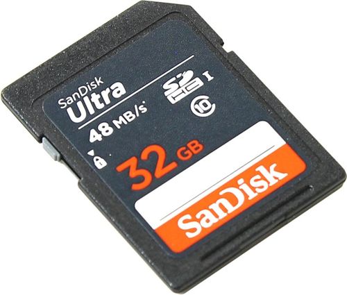   SDHC 32Gb Class10 Sandisk SDSDUNB-032G-GN3IN Ultra 48 (SDSDUNB-032G-GN3IN)