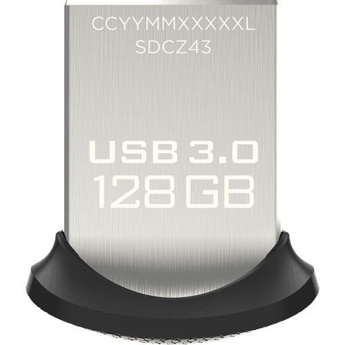   Sandisk 128Gb Ultra Fit SDCZ43-128G-GAM46 USB3.0  (SDCZ43-128G-GAM46)