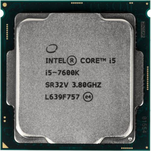  Intel Original Core i5 7600K Soc-1151 (BX80677I57600K S R32V) (3.8GHz/Intel HD Graphics 630) Box (BX80677I57600K S R32V)