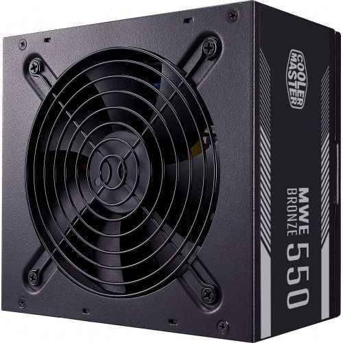   Cooler Master ATX 550W MWE Bronze V2 550W 80+ bronze 24pin APFC 120mm fan 6xSATA RTL (MPE-5501-ACAAB-EU)